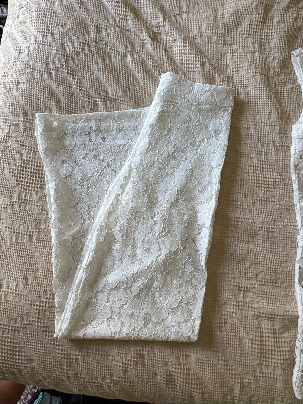 NWOT Cocolillys Darcy Matching Set - White Lace Maxi Dress - Picture 11 of 12